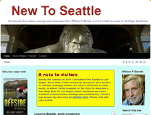 Tablet Screenshot of newtoseattle.com